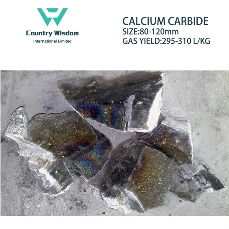 295L/Kg 80-120mm Acetylene Cac2 Calcium Carbide