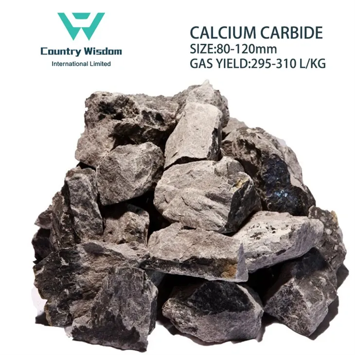 295L/Kg 80-120mm Acetylene Cac2 Calcium Carbide