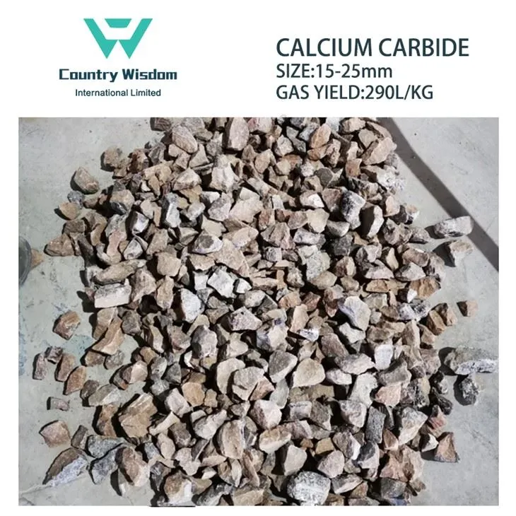 Factory Price 15-25mm 295L Cac2 Calcium Carbide
