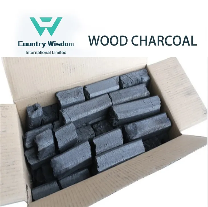 Strojovo vyrobené drevené piliny Drevené uhlie Brikety Bezdymové BBQ drevené uhlie