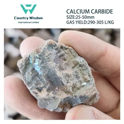 Chemická výroba acetylénový plyn Karbid vápenatý 25-50 mm