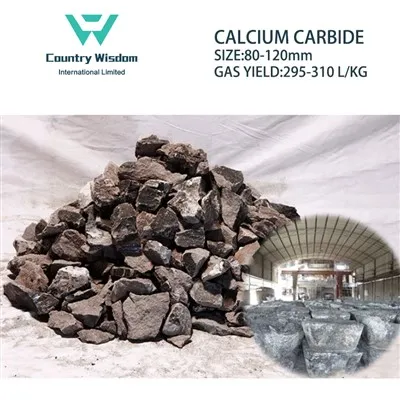 Anorganická chemická výroba acetylénový plyn Karbid vápenatý 80-120mm Na zváranie CAS: 75-20-7