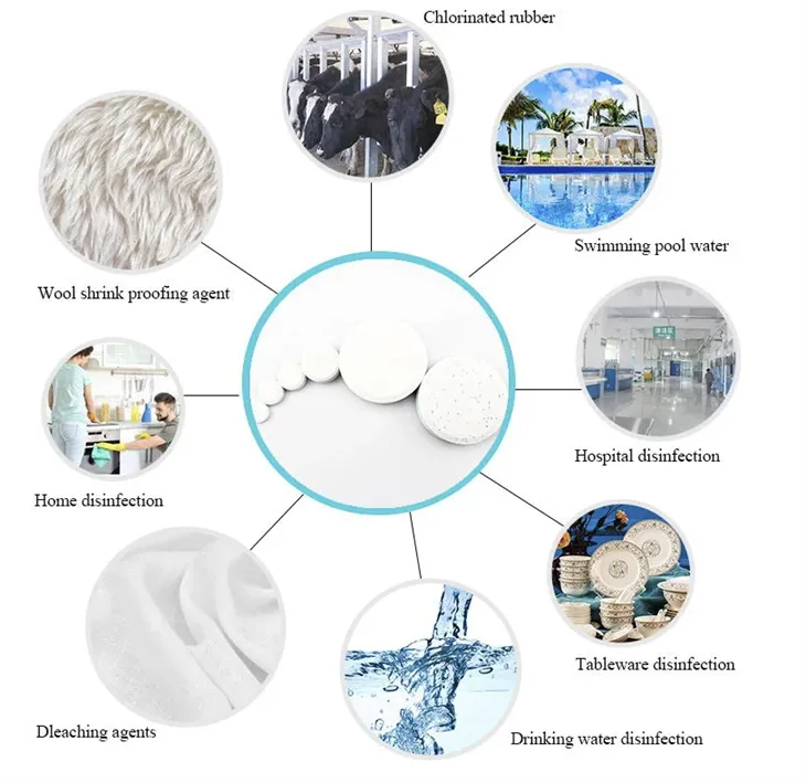 TCCA Chlorine 200g Tablet Active Chlorine